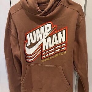 Jordan Brown Jumpman Hoodie with NBA Graphic